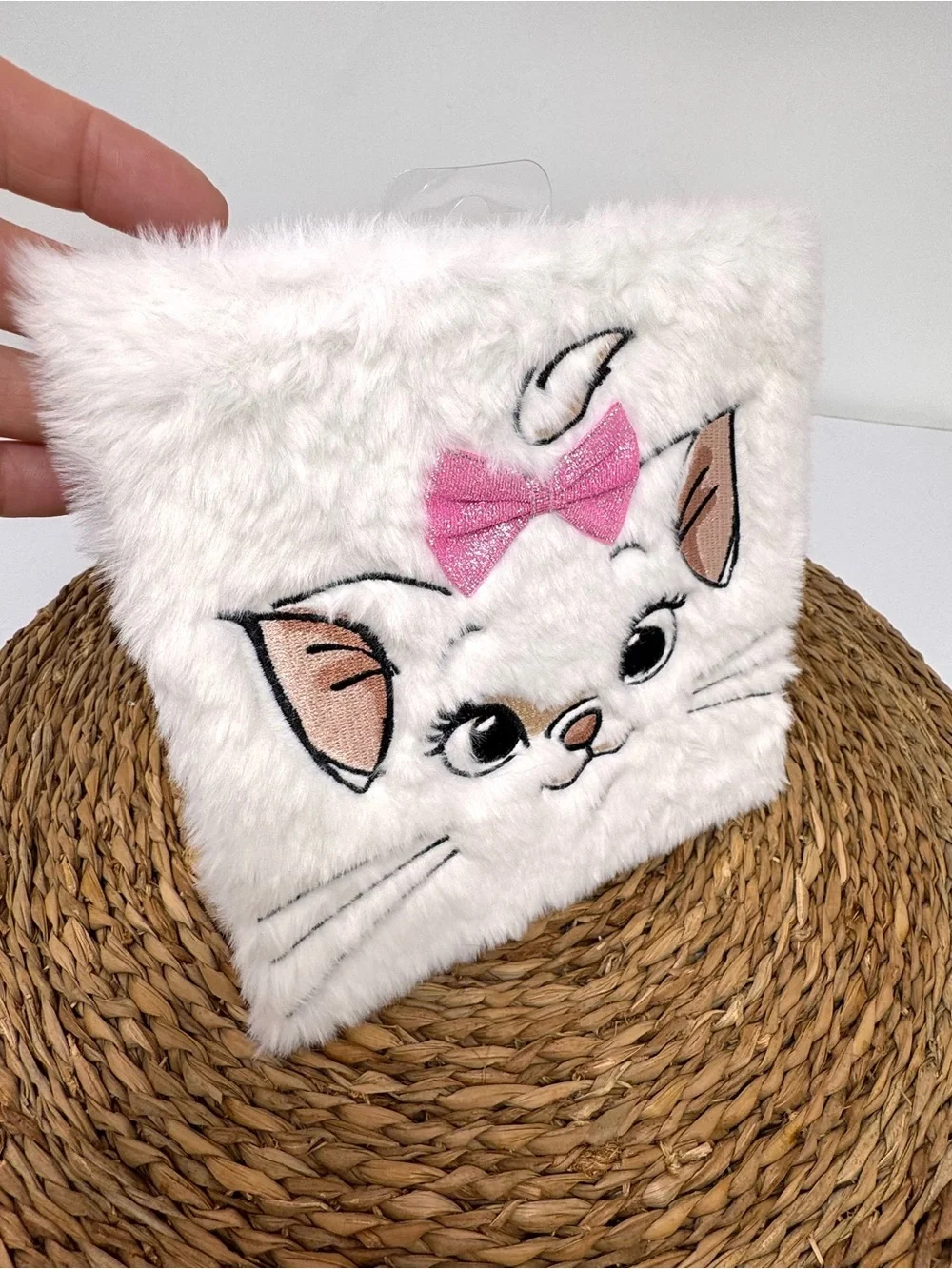 DISNEY The Aristocratics Marie Plush Fuzzy Eyeshadow Palette, NEW